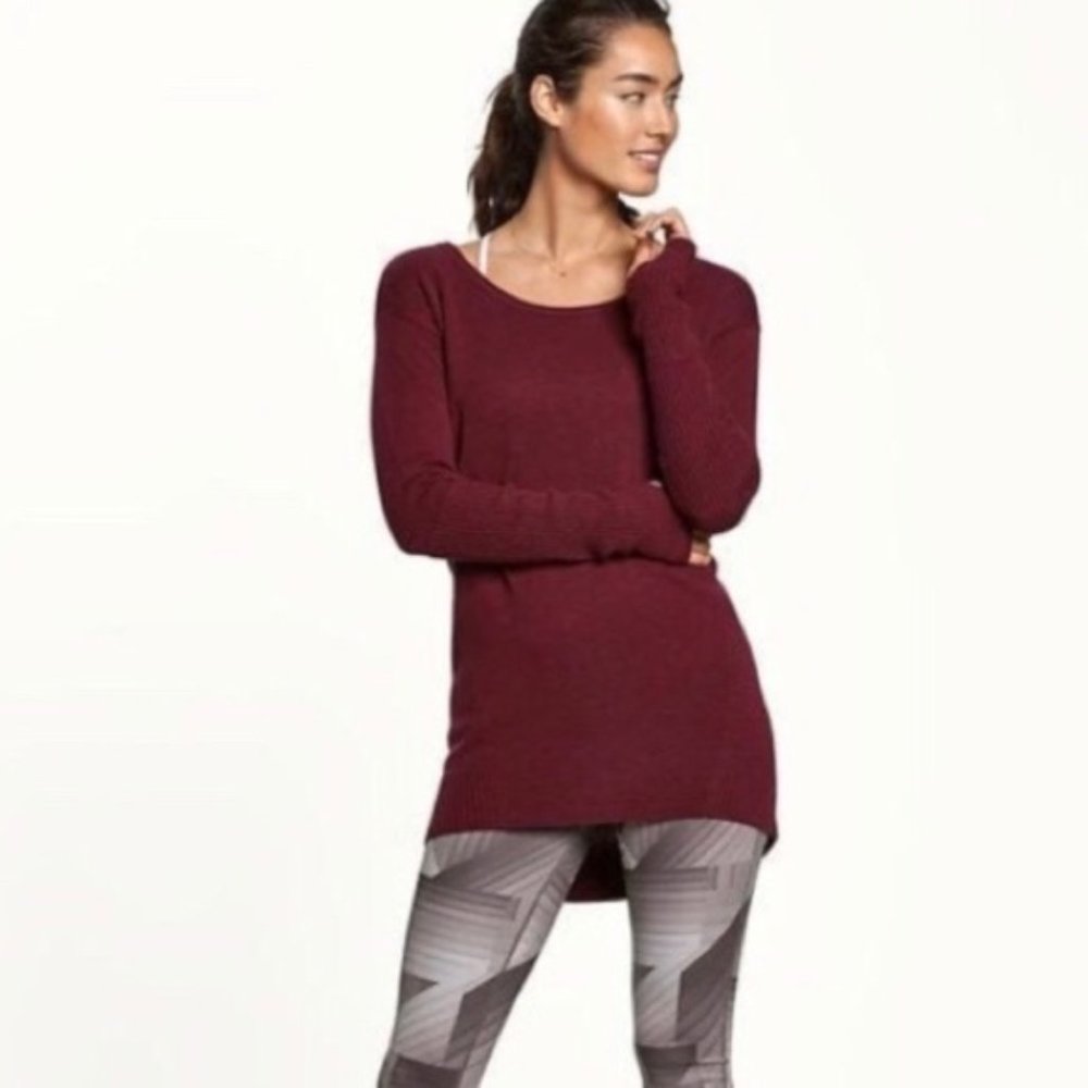 Athleta Merino Wool Nopa Pullover Sweater